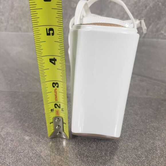 Wild Pair Merina Strappy Sandals Platform Wedge White Patent 10 M Chunky Shoes - Picture 11 of 14